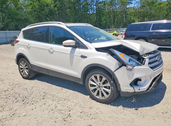 1FMCU0JD2HUA60025 2017 FORD ESCAPE White Передня права чверть