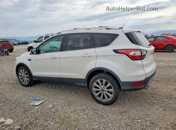 1FMCU0JD2HUC19545 2017 FORD ESCAPE White Rear left