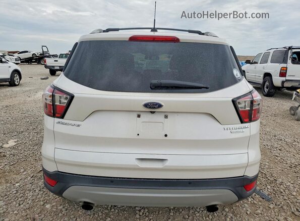 1FMCU0JD2HUC19545 2017 FORD ESCAPE White Rear view