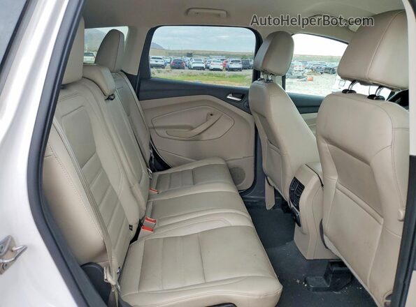 1FMCU0JD2HUC19545 2017 FORD ESCAPE White Rear seats view
