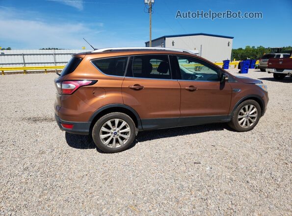 1FMCU0JD2HUF05282 2017 FORD ESCAPE Gold უკანა მარჯვენა