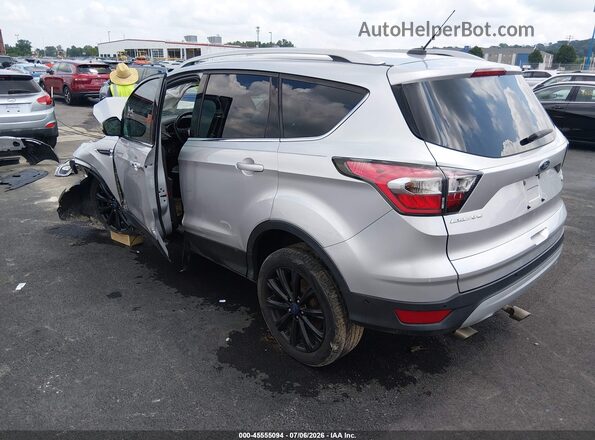 1FMCU0JD3HUA12470 2017 FORD ESCAPE Серебряный Задняя левая четверть