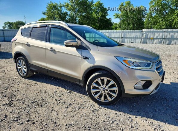 1FMCU0JD3HUB00337 2017 FORD ESCAPE Gold წინა მარჯვენა