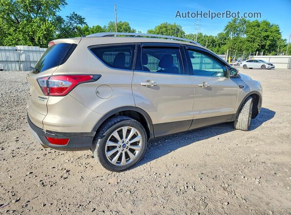 1FMCU0JD3HUB00337 2017 FORD ESCAPE Gold უკანა მარჯვენა