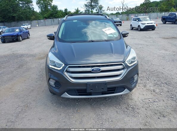 1FMCU0JD3HUD45381 2017 FORD ESCAPE Gray Front view