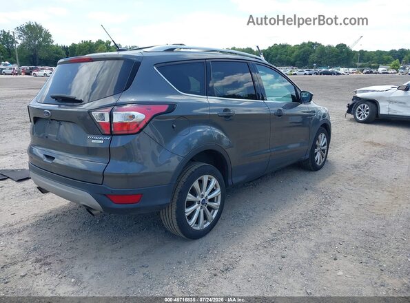 1FMCU0JD3HUD45381 2017 FORD ESCAPE Gray Rear right