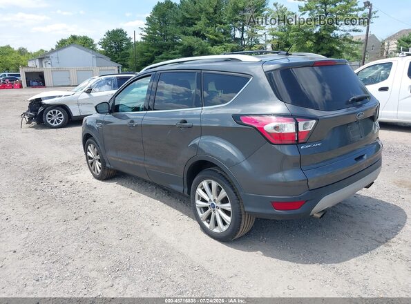 1FMCU0JD3HUD45381 2017 FORD ESCAPE Gray Rear left