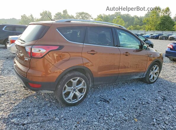 1FMCU0JD4HUD17850 2017 FORD ESCAPE Brown უკანა მარჯვენა