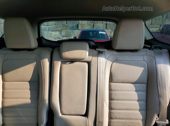 1FMCU0JD4HUD17850 2017 FORD ESCAPE Brown უკანა სავარძლების ხედი