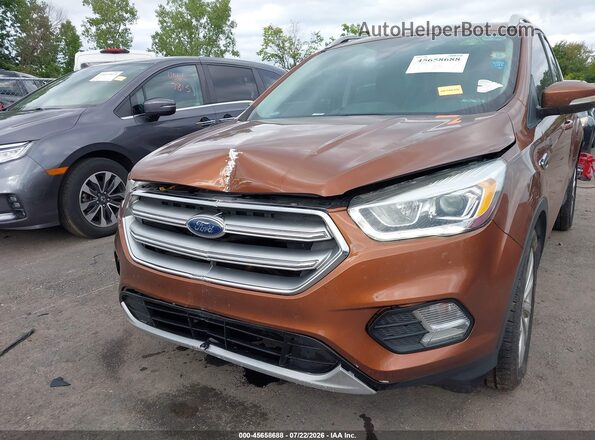 1FMCU0JD4HUE33260 2017 FORD ESCAPE Orange Front view