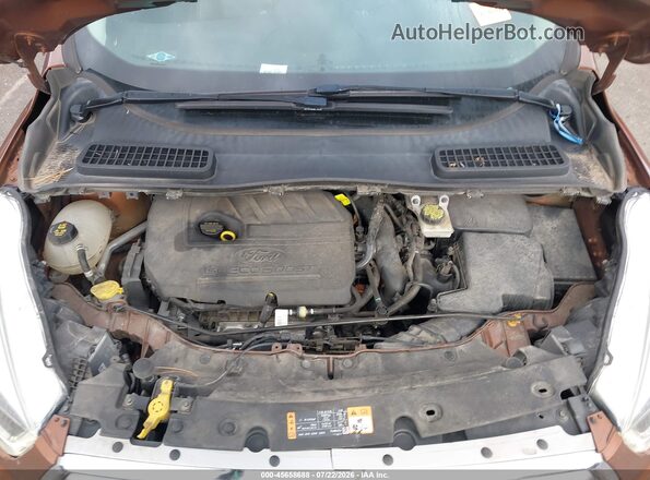 1FMCU0JD4HUE33260 2017 FORD ESCAPE Orange Rear view