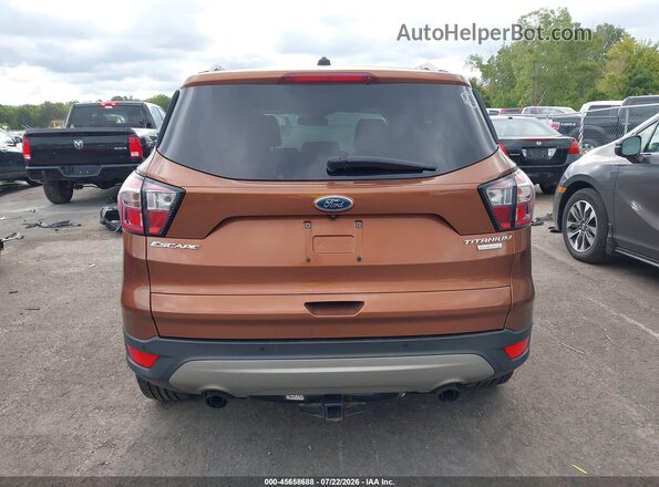 1FMCU0JD4HUE33260 2017 FORD ESCAPE Orange 