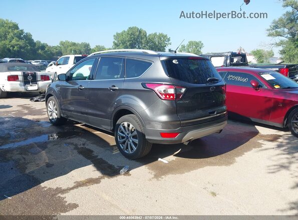 1FMCU0JD5HUD75255 2017 FORD ESCAPE Серый Задняя левая четверть