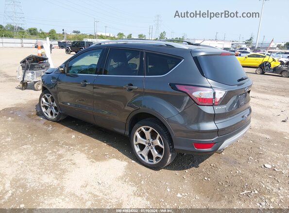 1FMCU0JD6HUA04346 2017 FORD ESCAPE Gray Rear left