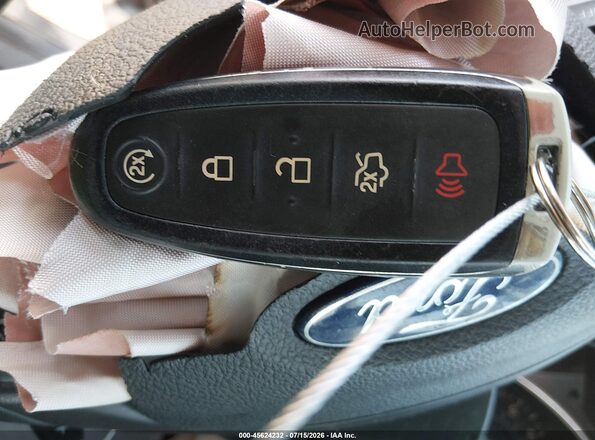 1FMCU0JD6HUA04346 2017 FORD ESCAPE Gray Dashboard view