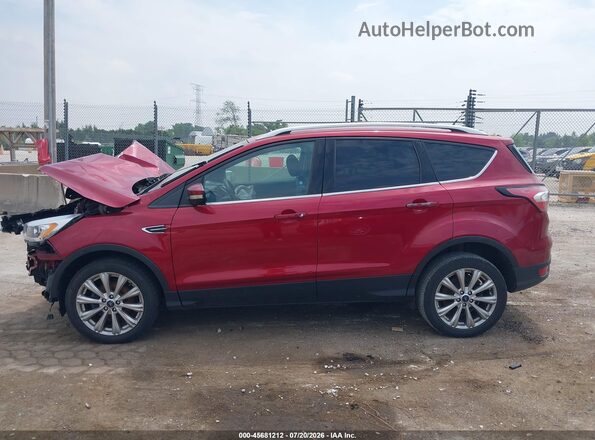 1FMCU0JD6HUE46432 2017 FORD ESCAPE Красный Панорамный вид салона 360°