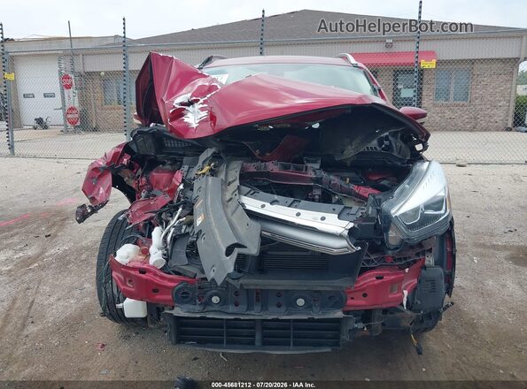1FMCU0JD6HUE46432 2017 FORD ESCAPE Красный Вид щитка приборов