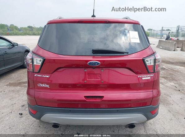 1FMCU0JD6HUE46432 2017 FORD ESCAPE Красный 