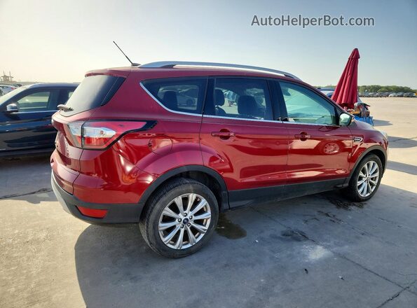1FMCU0JD7HUD83082 2017 FORD ESCAPE Red Rear right