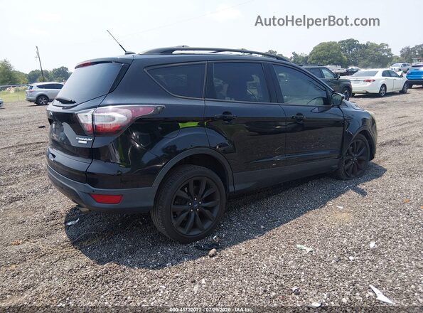 1FMCU0JD8HUA08771 2017 FORD ESCAPE Черный Задняя правая четверть
