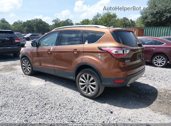 1FMCU0JD8HUA12304 2017 FORD ESCAPE Orange უკანა მარცხენა