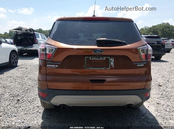 1FMCU0JD8HUA12304 2017 FORD ESCAPE Orange 