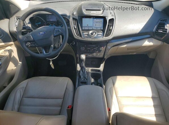 1FMCU0JD8HUA46596 2017 FORD ESCAPE White Вид панелі приладів