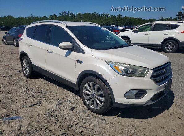 1FMCU0JD8HUA46596 2017 FORD ESCAPE White Передня права чверть