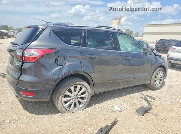 1FMCU0JD8HUB06148 2017 FORD ESCAPE Gray Trasero derecho