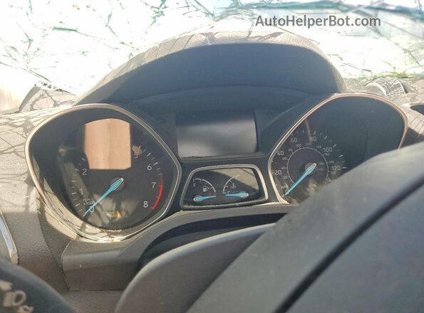 1FMCU0JD8HUB06148 2017 FORD ESCAPE Gray Vista del cuadro de instrumentos