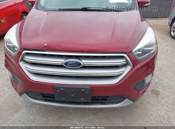 1FMCU0JD8HUB15187 2017 FORD ESCAPE Maroon Vista frontal
