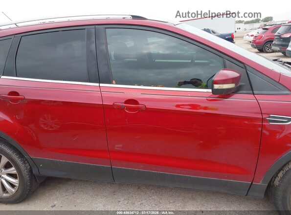 1FMCU0JD8HUB15187 2017 FORD ESCAPE Maroon Vista interior trasera