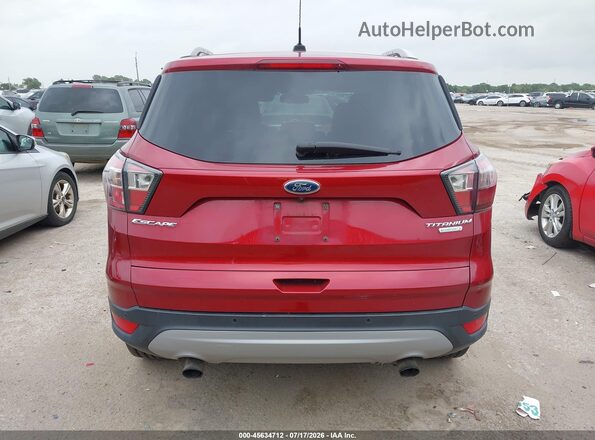 1FMCU0JD8HUB15187 2017 FORD ESCAPE Maroon 