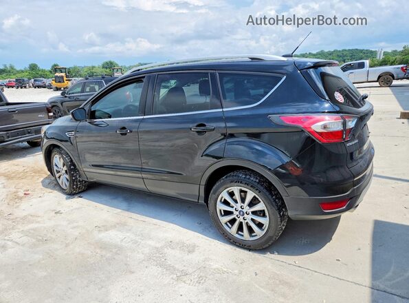 1FMCU0JD8HUB52644 2017 FORD ESCAPE Black Задня ліва чверть