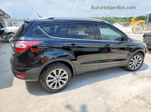 1FMCU0JD8HUB52644 2017 FORD ESCAPE Black Задня права чверть