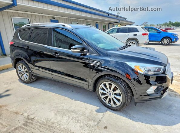 1FMCU0JD8HUB52644 2017 FORD ESCAPE Black Передня права чверть