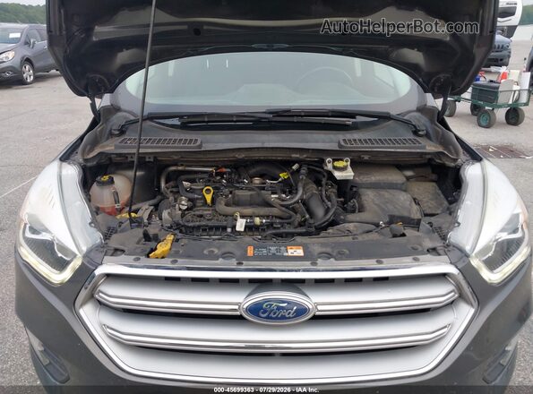 1FMCU0JD9HUB40633 2017 FORD ESCAPE Gray უკანა ხედი
