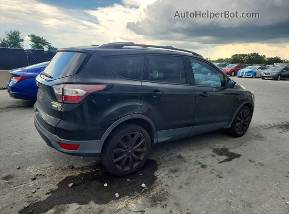 1FMCU0JD9HUD81799 2017 FORD ESCAPE Black Tył prawy