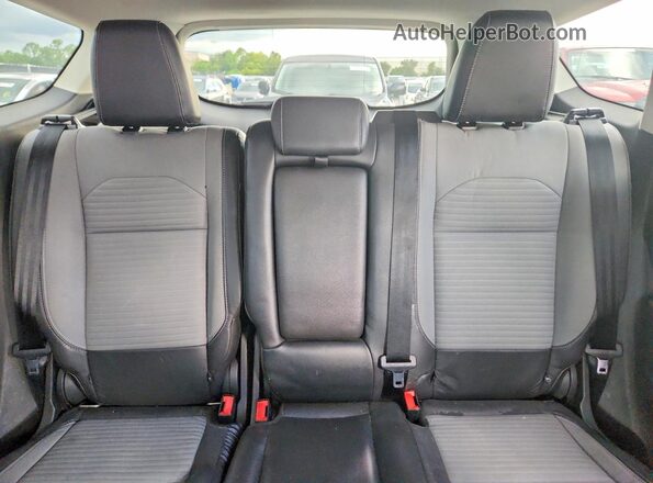 1FMCU0JD9HUD81799 2017 FORD ESCAPE Black Widok tylnych siedzeń