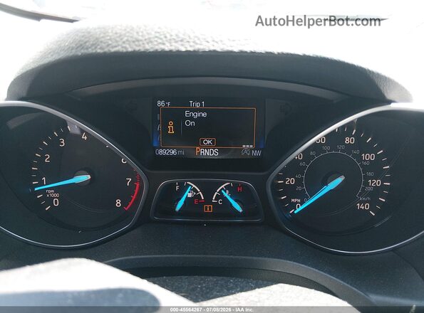 1FMCU0JDXHUB96189 2017 FORD ESCAPE Серый Вид задних сидений