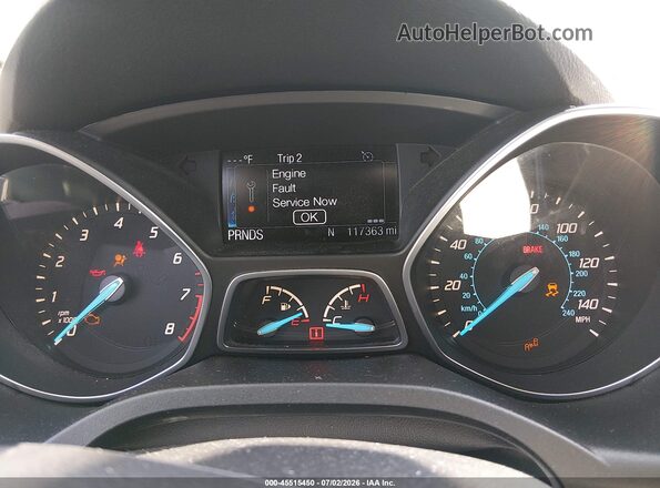 1FMCU0JX9GUB46005 2016 FORD ESCAPE Black Vista de los asientos traseros