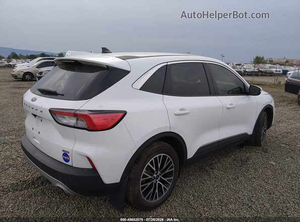 1FMCU0KZ1NUB14422 2022 FORD ESCAPE White უკანა მარჯვენა
