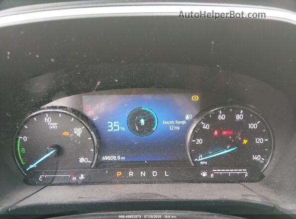 1FMCU0KZ1NUB14422 2022 FORD ESCAPE White უკანა სავარძლების ხედი