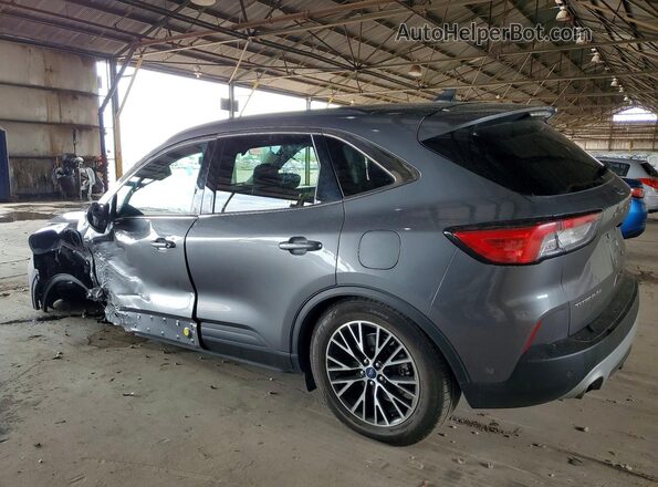 1FMCU0LZ5MUA82295 2021 FORD ESCAPE Gray Tył lewy