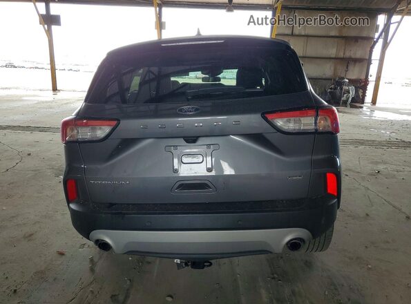 1FMCU0LZ5MUA82295 2021 FORD ESCAPE Gray Widok z tyłu