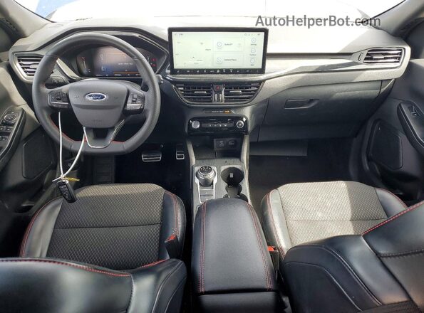 1FMCU0MN0PUA30704 2023 FORD ESCAPE Blue Dashboard view