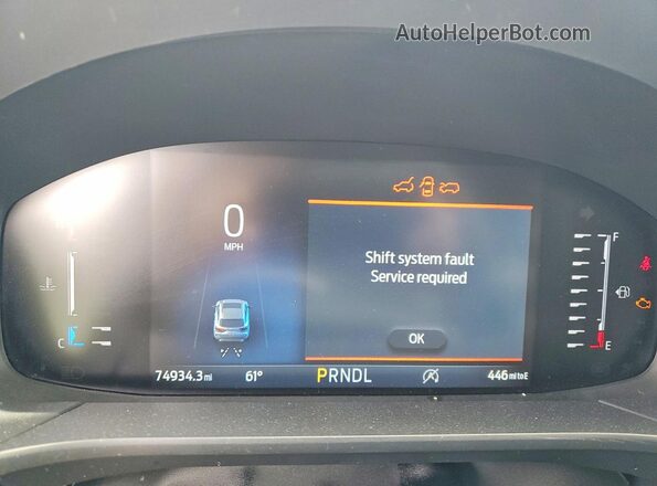 1FMCU0MN0PUA30704 2023 FORD ESCAPE Blue Instrument cluster view
