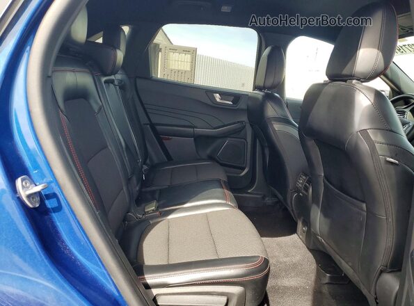 1FMCU0MN0PUA30704 2023 FORD ESCAPE Blue Rear interior view