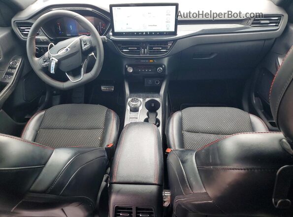 1FMCU0MN0PUA38334 2023 FORD ESCAPE White Widok deski rozdzielczej