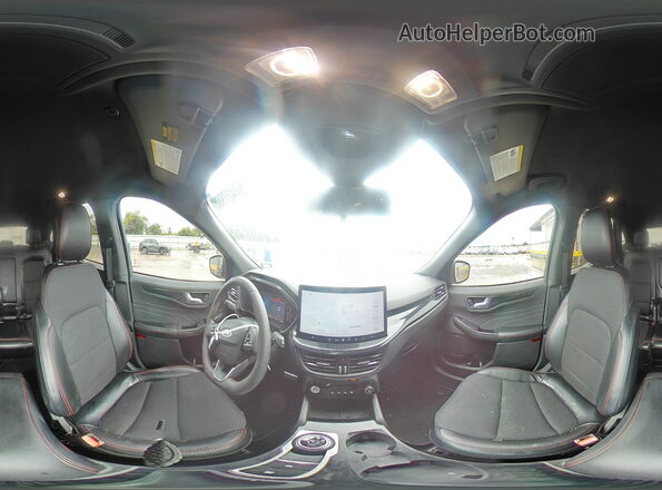 1FMCU0MN0PUA38334 2023 FORD ESCAPE White Widok wnętrza 360 stopni